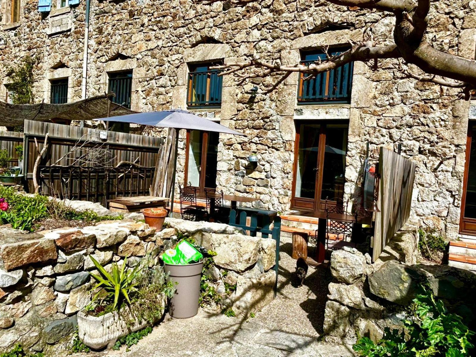 Ferienwohnung Rives De Bourges Burzet Exterior foto