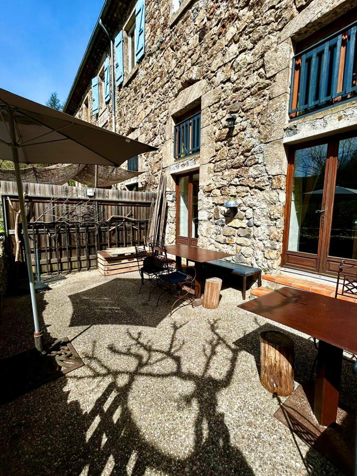Ferienwohnung Rives De Bourges Burzet Exterior foto