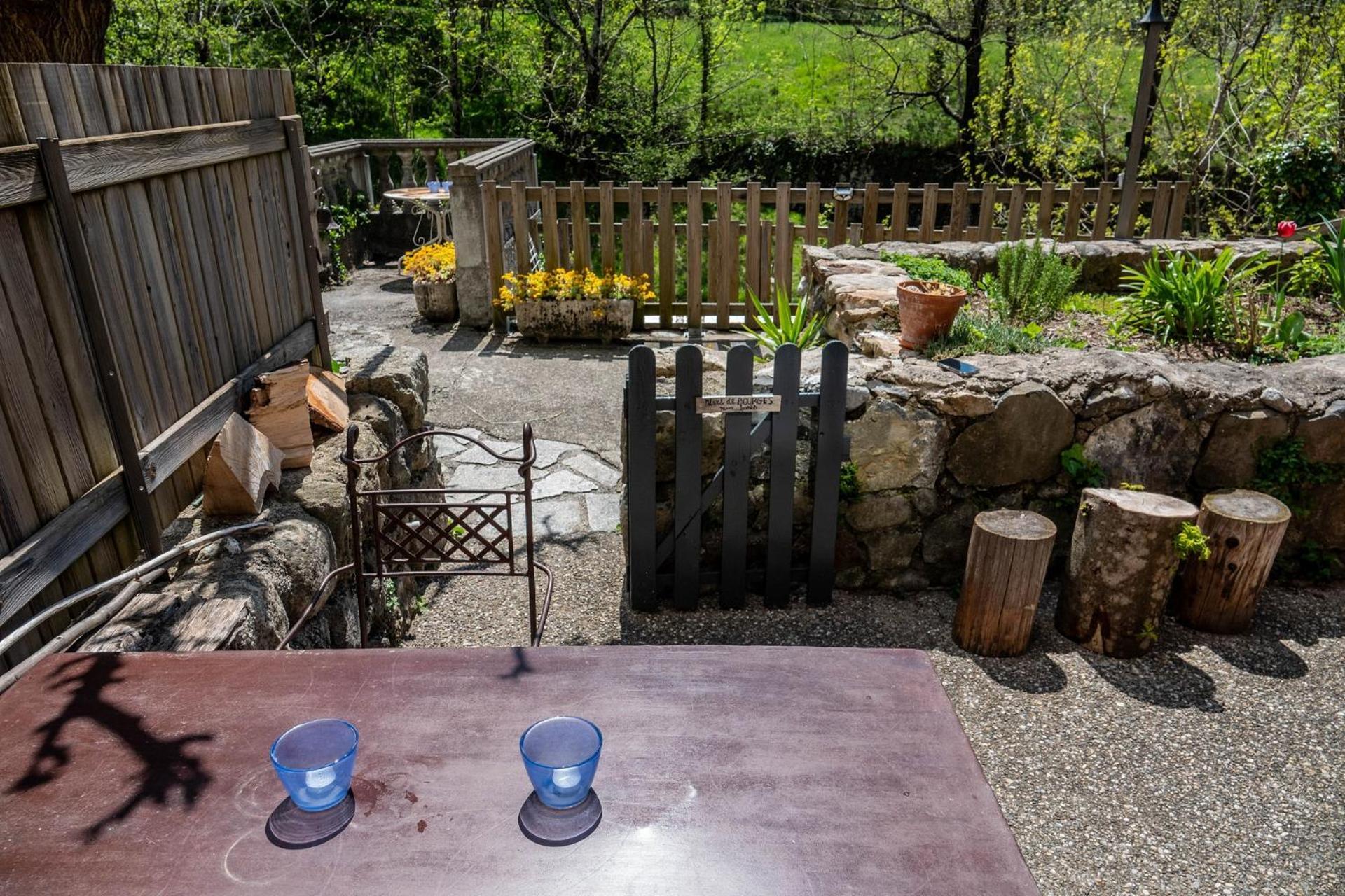 Ferienwohnung Rives De Bourges Burzet Exterior foto